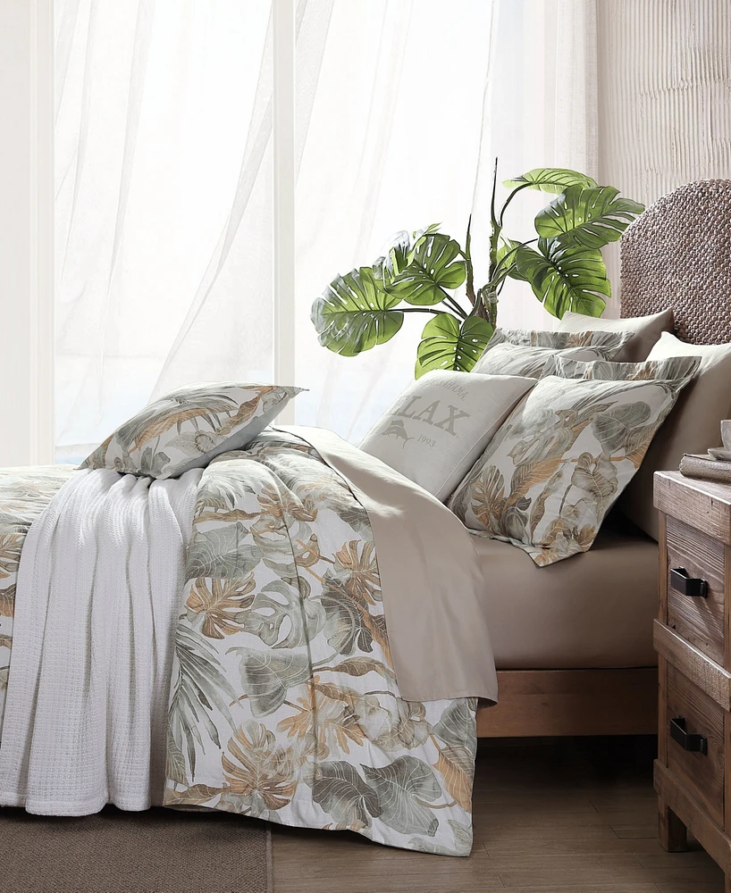 Tommy Bahama Home Raw Coast Reversible 3 Piece Duvet Cover Set, King