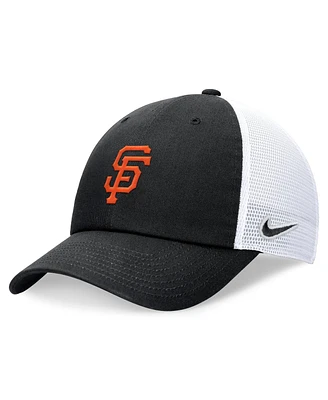 Nike Men's Black San Francisco Giants Club Trucker Adjustable Hat