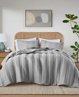 Urban Habitat Dune Gauze 3-Pc. Quilt Set, Full/Queen