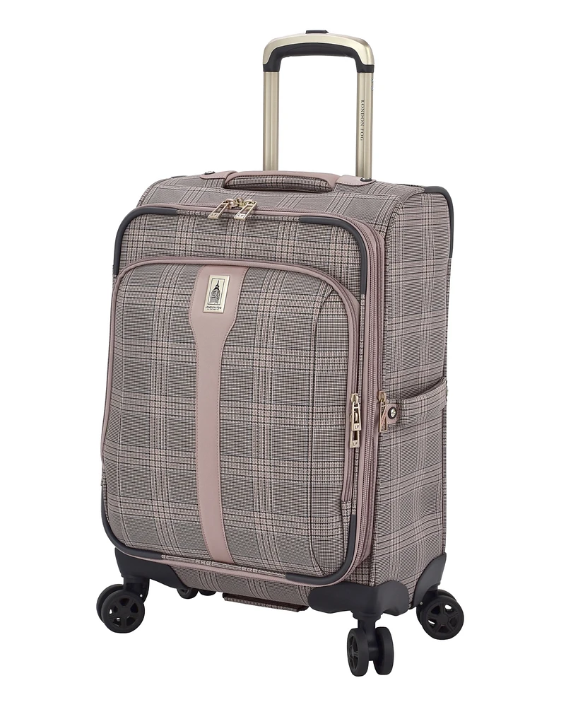 London Fog Brentwood Iii 20" Expandable Spinner Carry-on Softside