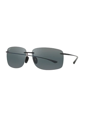 Maui Jim Unisex Polarized Sunglasses, Hema Mj000703