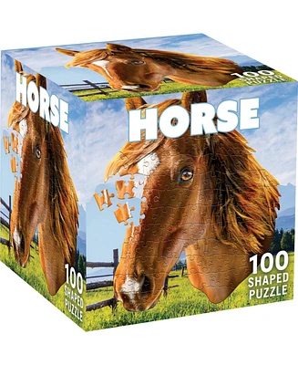Horse 100 Piece Shaped Jigsaw Puzzle