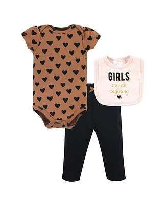 Hudson Baby Girls Cotton Bodysuit
