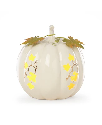 Lenox Lighted Pumpkin Medium Centerpiece