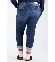 Slink Jeans Plus Mid Rise Boyfriend