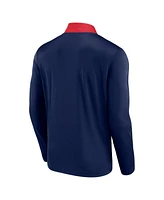 Fanatics Men's Navy Boston Red Sox Unstoppable Quarter-Zip Top