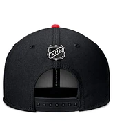 Fanatics Men's Black New Jersey Devils 2024 Nhl Draft Snapback Hat