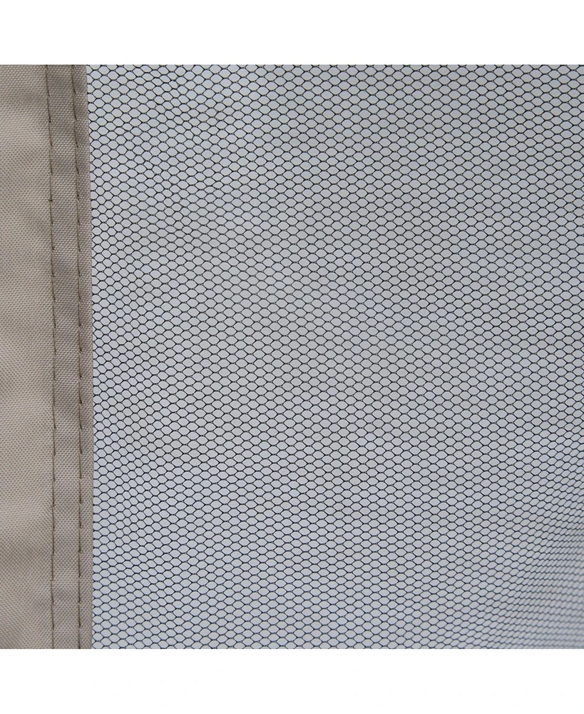Uv-Resistant Outdoor Canopy Gazebo with Mesh Walls for Sun and Bug Protection