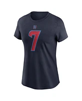 Nike Women's C.j. Stroud Navy Houston Texans Player Name Number T-Shirt