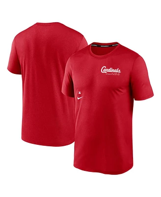 Nike Men's Red St. Louis Cardinals Authentic Collection Early Work Tri-Blend Performance T-Shirt
