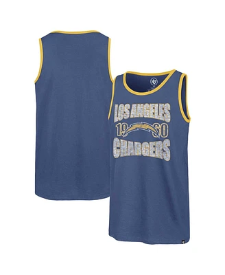 '47 Brand Men's Royal Los Angeles Chargers Upload Franklin Tank Top
