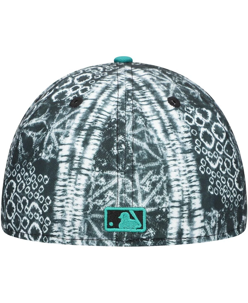 New Era Men's Black Seattle Mariners Sands 59FIFTY Fitted Hat