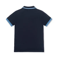 Hope & Henry Boys Short Sleeve Knit Pique Polo Shirt