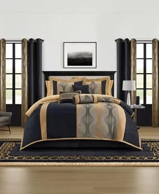 Stratford Park Kath Geometric Comforter Sets