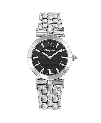 Mathey Tissot Women's Classic Black Dial Watch