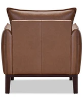 Kettner 34" Leather Chair, Created for Macy's
