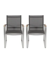 Mid-Century Modern Outdoor Dining Chair