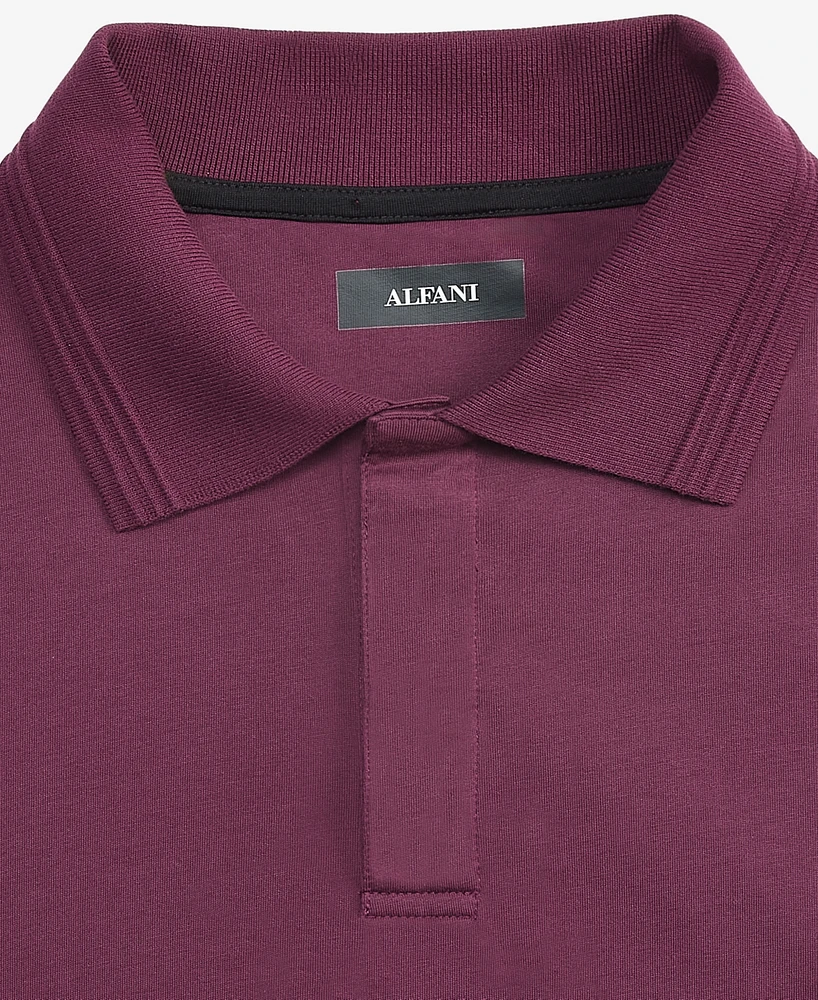 Alfani Men's Regular-Fit Mercerized Polo Shirt, Created for Macy's