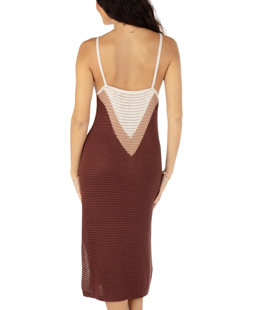 Hurley Juniors' Knit Midi Dress Cover-Up
