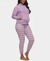 Felina Women's Jolie Pullover Hoodie and Jogger Lounge Set