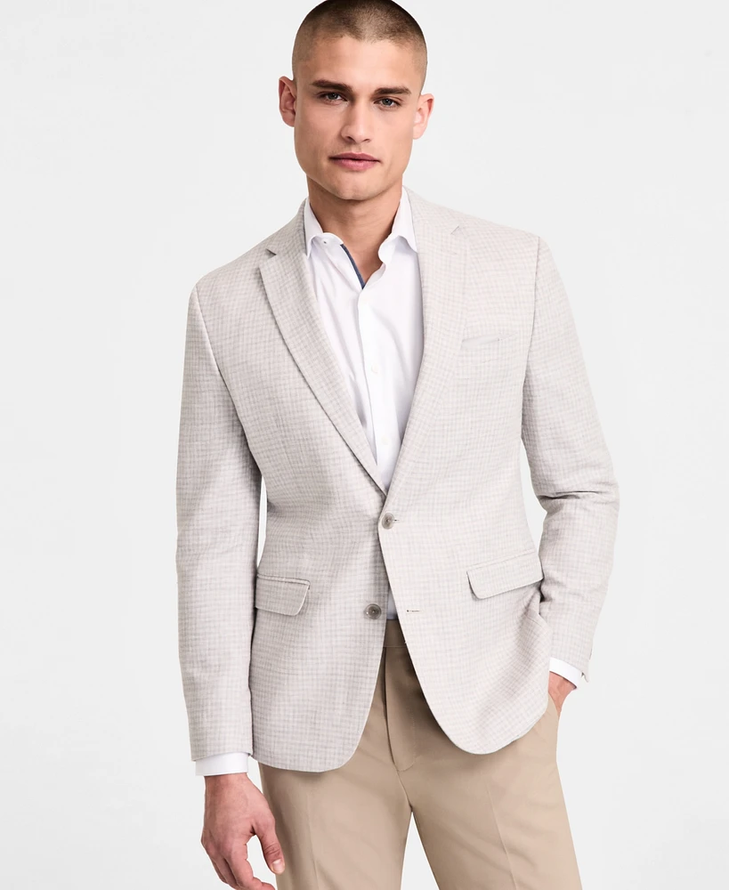 Bar Iii Men's Slim-Fit Plaid Sport Coat, Created for Macy's