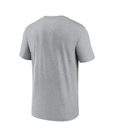 Jordan Men's Heather Gray Florida Gators Primetime Legend Alternate Logo T-Shirt