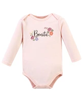 Hudson Baby Girls Long Sleeve Bodysuit, Pants and Shoe