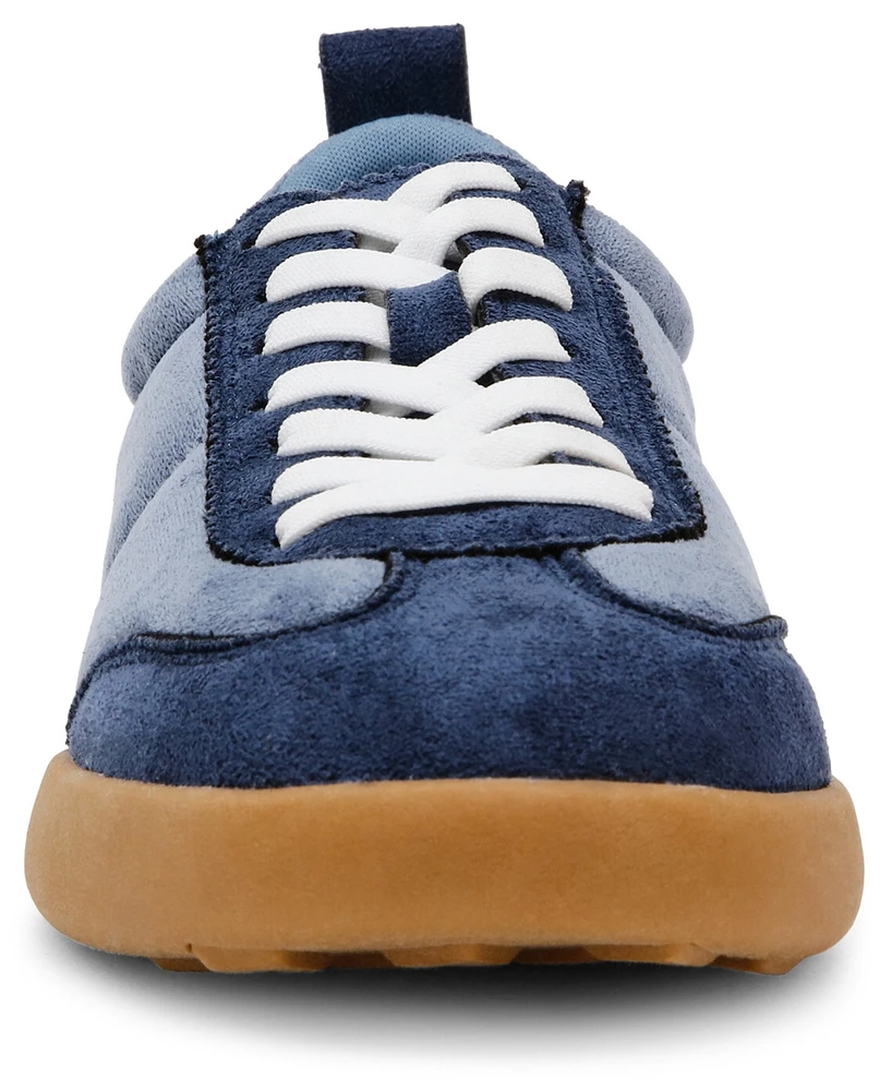 Anne Klein Women's Westside Low Profile Lace Up Retro Sneakers
