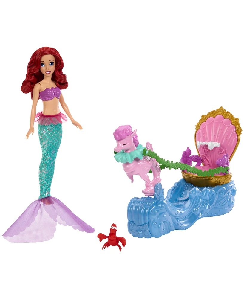 Disney Princess Ariel's Rolling Chariot with Mermaid Fashion Doll
