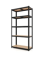 5 Tier Adjustable Garage Shelving Unit with 2000 lbs Max Load for Warehouse