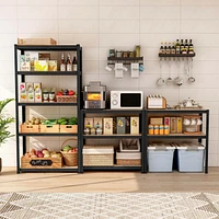 5 Tier Adjustable Garage Shelving Unit with 2000 lbs Max Load for Warehouse