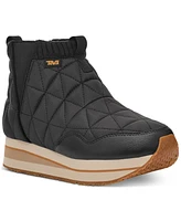 Teva Women's ReEmber Quilted Mid Platform Booties