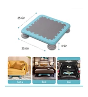 Bintiva Mini Square Trampoline for Kids