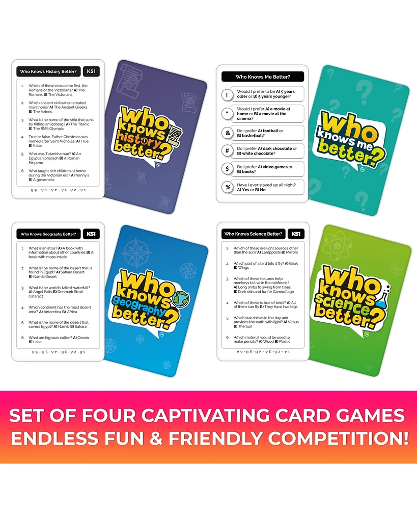 Quokka Who Knows Me Better? - Hot Content Edition Teens & Family Card Trivia Game | Fun Learning Educational Questions for Families