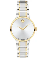 Movado Women's Portfolio Swiss Quartz Stainless Steel Yellow Pvd Watch 28MM