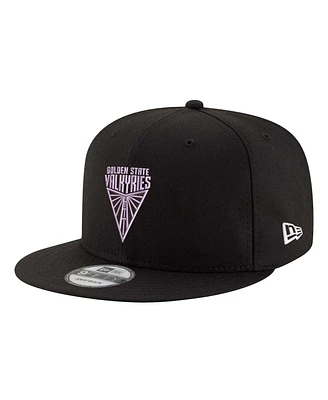 New Era Men's and Women's Eclipse Black Golden State Valkyries Logo 9FIFTY Snapback Hat