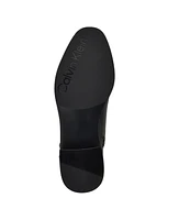 Calvin Klein Women's Jasen Buckle Strap Block Heel Booties