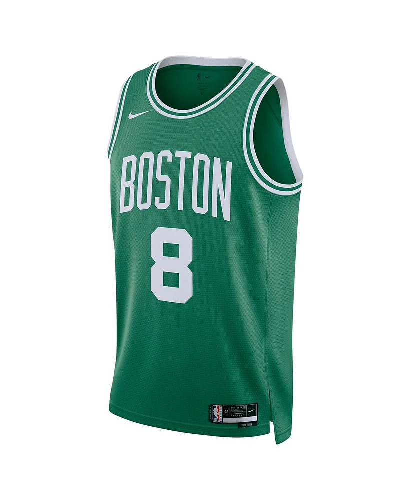 Nike Men's and Women's Kristaps Porzingis Kelly Green Boston Celtics Swingman Jersey - Icon Edition