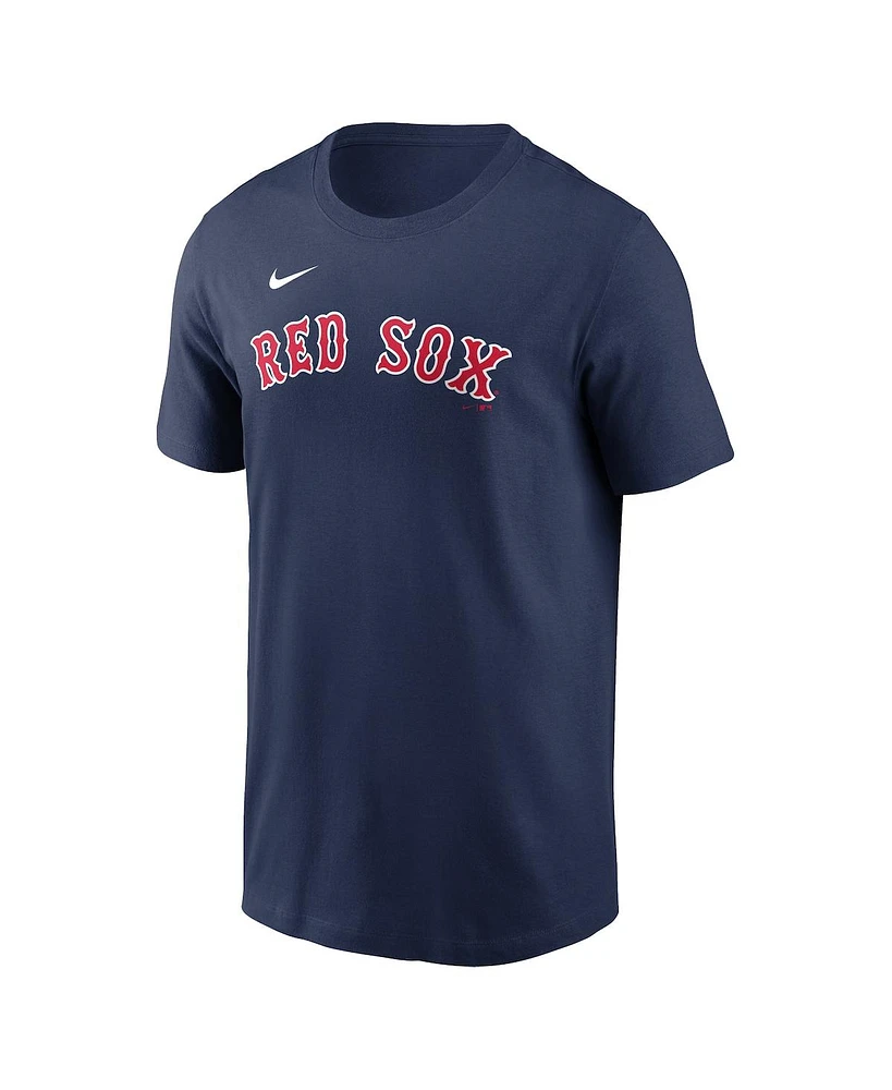 Nike Men's Trevor Story Navy Boston Red Sox Fuse Name Number T-Shirt