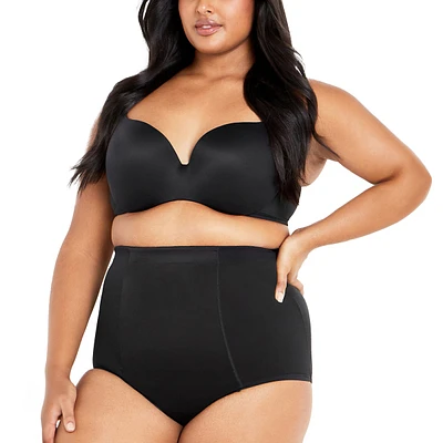 City Chic Plus Smooth & Control Brief