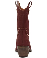 Lucky Brand Women's Cesiet Studded Cowboy Boots