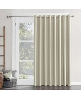 Preston Extra-Wide Blackout Grommet Sliding Patio Door Curtain Panel