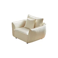 Minimalist 44" Sofa for Living Rooms and Offices