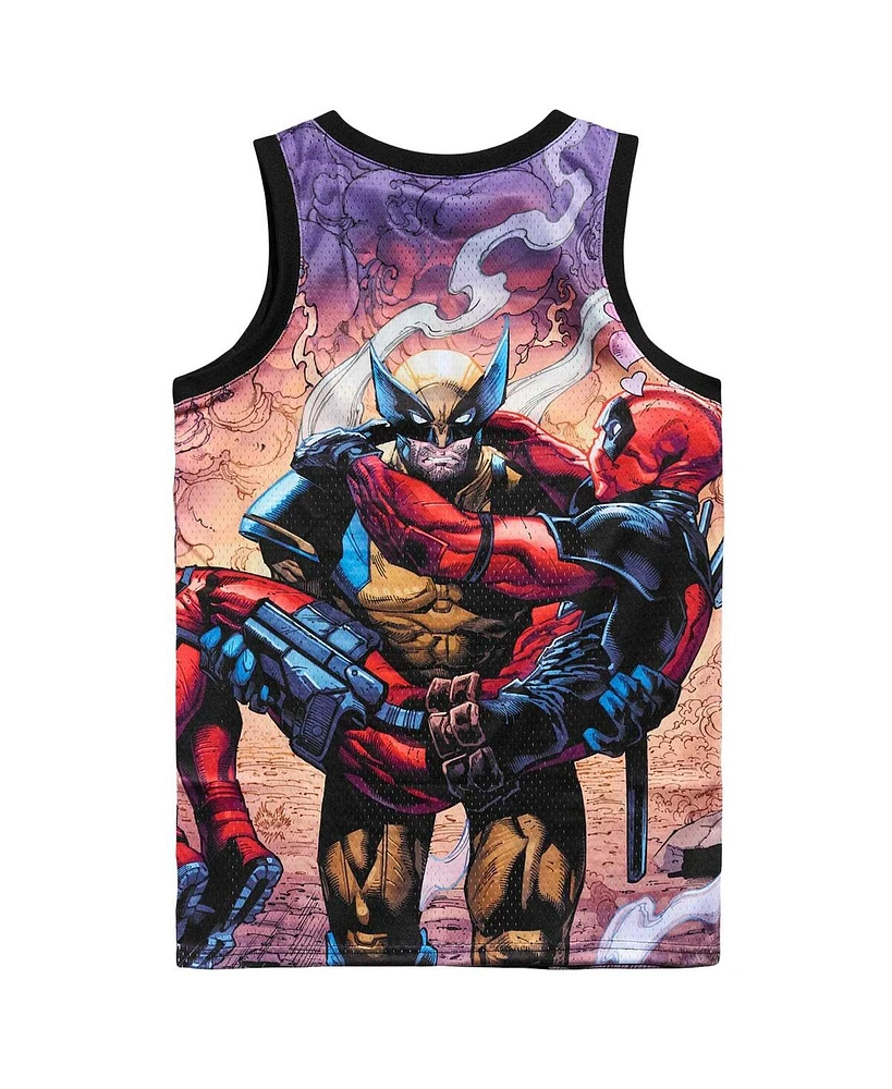 Chalk Line Men's Deadpool Wolverine Besties Venice Jersey