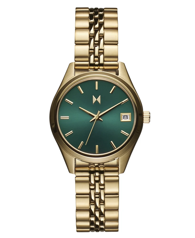 Mvmt Women's Ionic Plated Gold-Tone Stainless Steel Watch 30mm