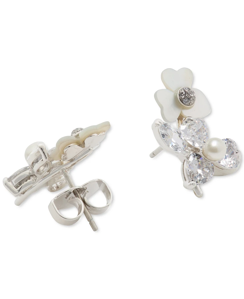 Kate Spade New York Silver-Tone Cubic Zirconia