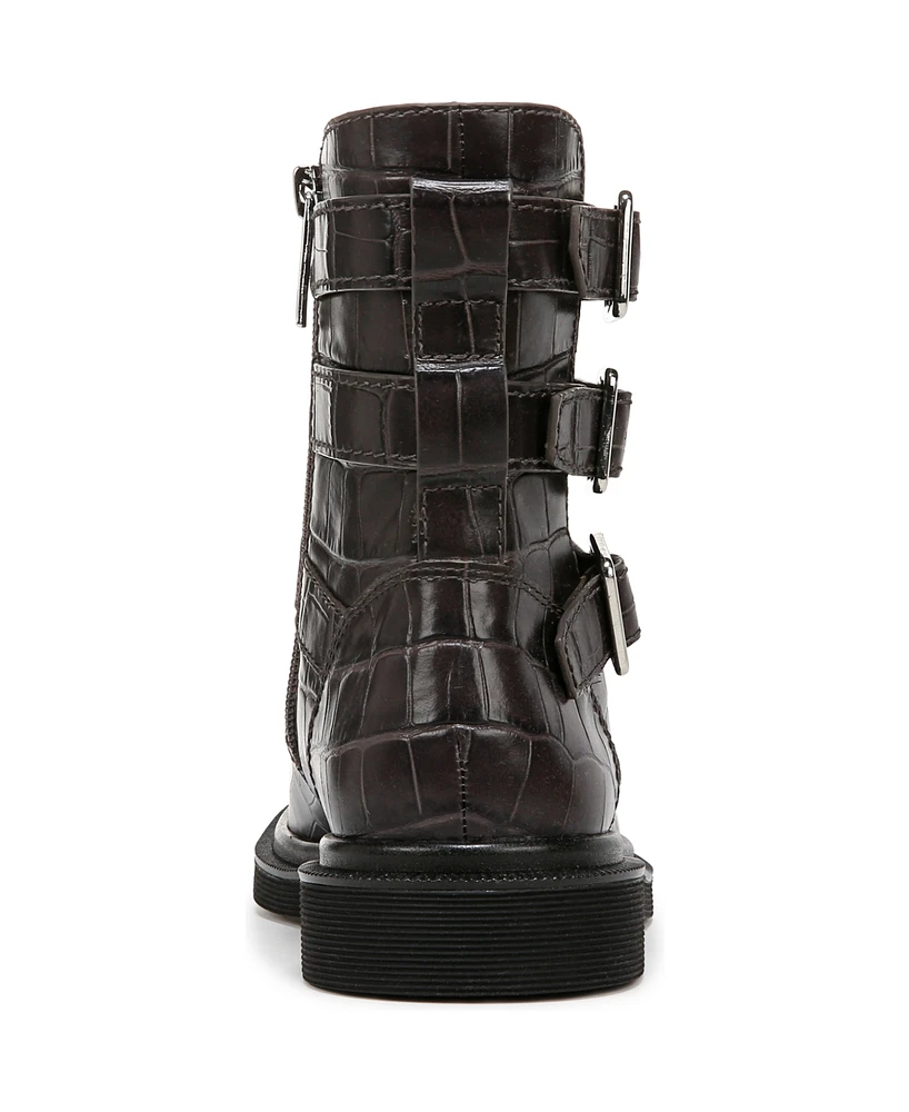 Franco Sarto Women's Argo Square Toe Buckle Booties