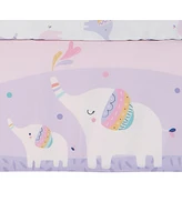 Bedtime Originals Elephant Dreams 5-Piece Nursery Baby Crib Bedding Set