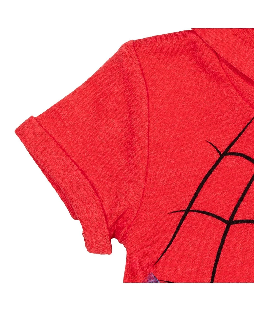 Avengers Baby Boys Cosplay Romper