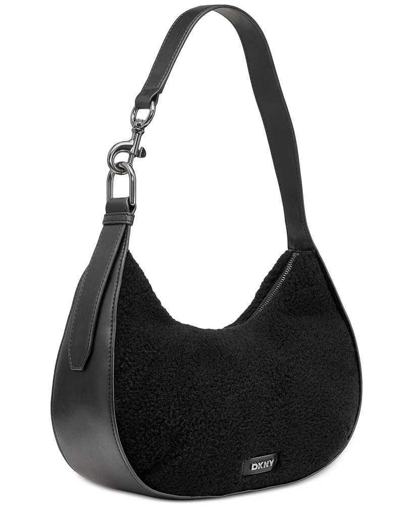 Dkny Thyme Medium Sherpa Hobo